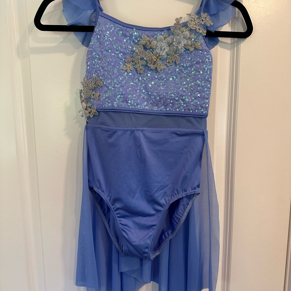 Weissman Lyrical Contemporary Blue Leotard (Child Medium)